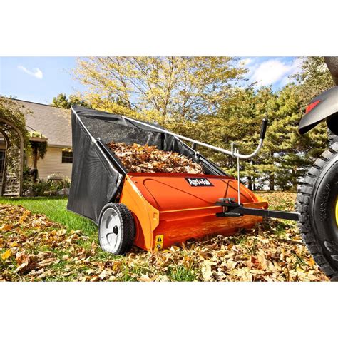 Agri Fab 45 0492 44 In 25 Cu Ft Tow Behind Lawn Sweeper