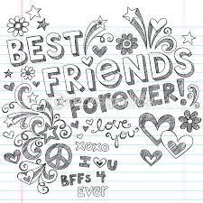 Best friends forever coloring pages coloring pages pictures. bff - Buscar con Google | Freunde illustration, 4 beste ...