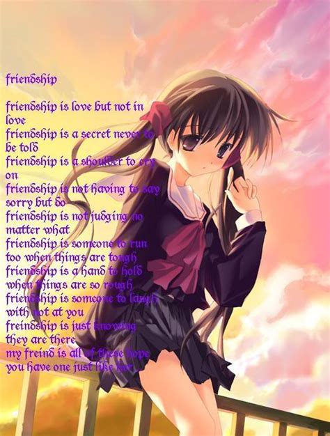 Anime Poems And Quotes Quotesgram