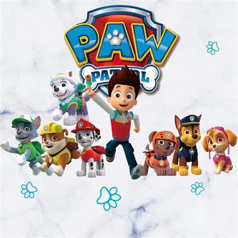 Paw Patrol Wall Stickers The Treasure Thrift
