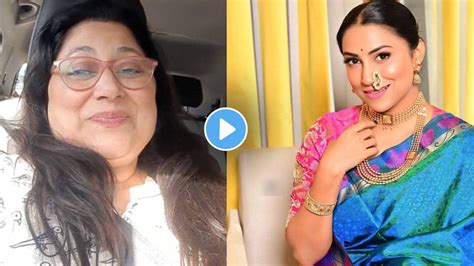 Marathi Actress Sukanya Mone Perfectly Mimic Kranti Redkar Video Viral