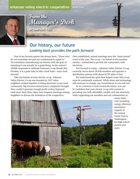 Arkansas Valley Electric Cooperative By Tony Wilson Issuu