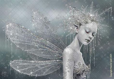 Crystal Snow By Maxine Gadd Fairy Artwork Fairy Magic