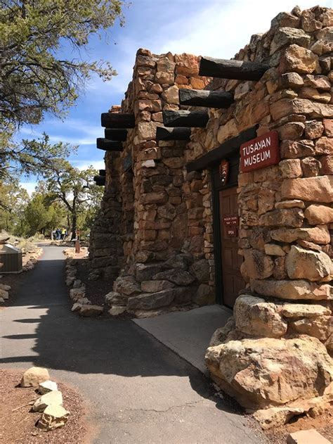 Tusayan Ruin And Tusayan Museum Along The Grand Canyons South Rim