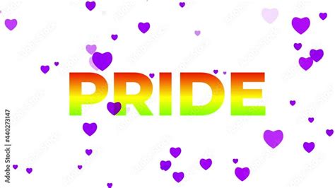 lgbtq pride text animation lgbt flag color palette parade of gender equality gay lesbian