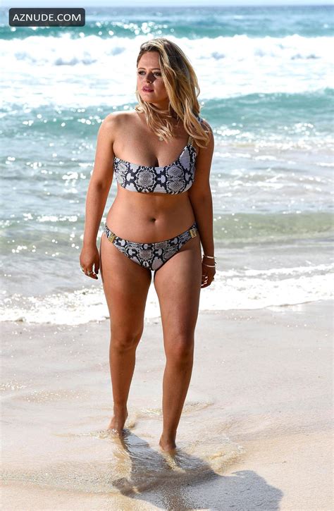 Emily Atack Sexy Bikini Body On The Beach In Queensland Australia Aznude