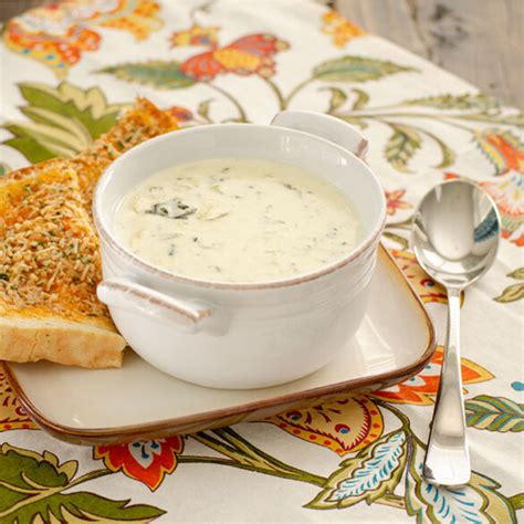 Creamy Spinach Artichoke Soup Real Mom Kitchen Meatless