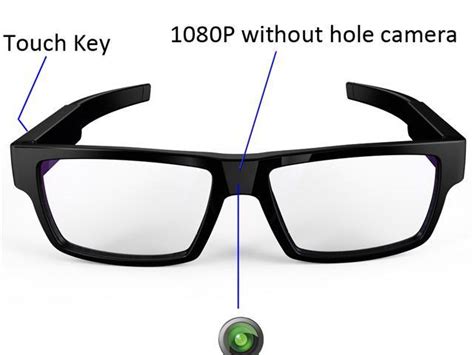 hd 1080p smart touch control glasses spy camera hidden sunglass spy video recorder