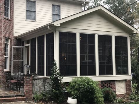 Scenix porch windows with retractable screens are designed for areas that function as an. New Screened In Porch Raleigh Nc GF15fm4 | Porch windows ...