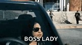 Boss Lady Getting Off Car GIF | GIFDB.com
