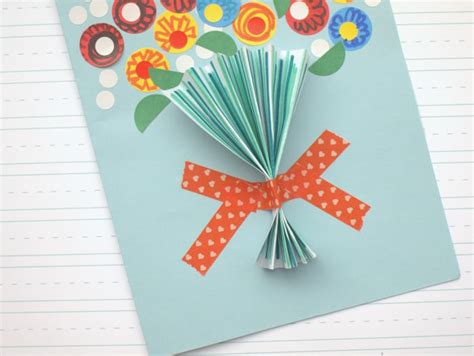 Mother's day 2021 will be observed on 9th may (sunday). Floral Handmade Mother's Day Card - diycandy.com