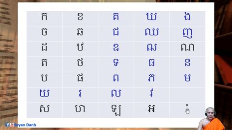 Học Chữ Khmer Bài 49 Youtube