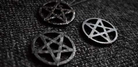 Forged Steel Black Metal Pentagram Amulet Etsy