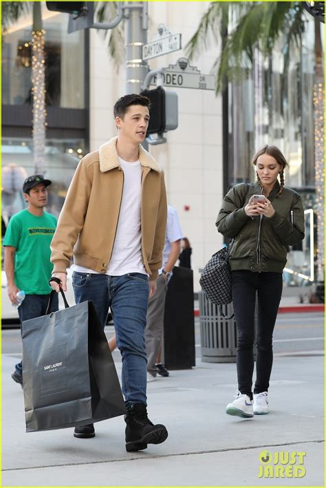 Lily Rose Depp Boyfriend Ash Stymest Couple Up In Beverly Hills