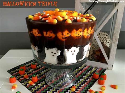 Halloween Trifle Spooky And Delicious Dancing Through The Rain