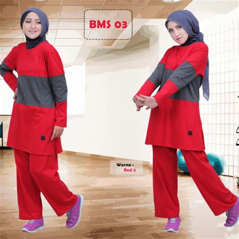 Baju renang muslimah di bekasi. Baju Senam Muslim Modern - Model Baju Trending