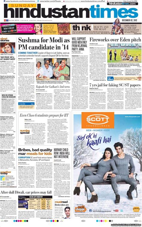 Why Hindustan Times is best for Advertising in Northern India ...