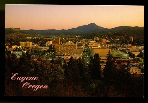 Downtown Eugene Oregon As Seen From Skinners Butte Trip Oregon Butte