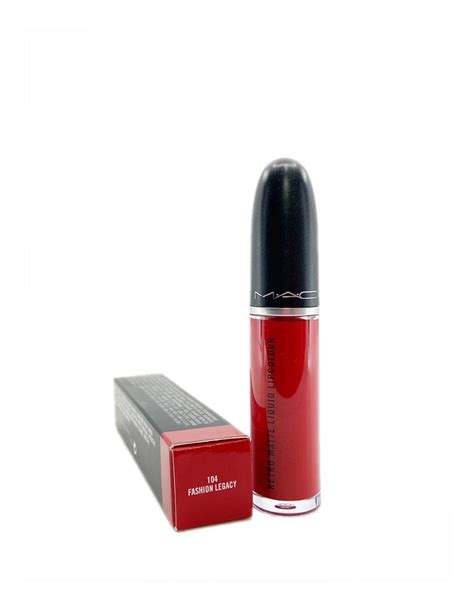 Mac Cosmetics Lipstick Fashion Legacy