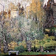 Alexander Golovin (1863 — 1930, Russia) Boring garden. 1920-s tempera ...