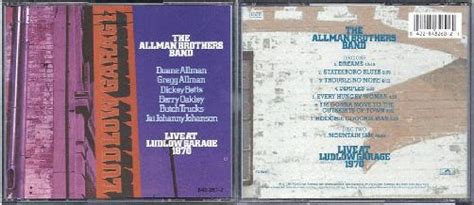 The rest of the set — hoochie coochie man. Allman Brothers Band Live At Ludlow Garage Records, LPs ...