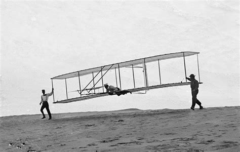 The Wright Brothers First Flight In 1903 Monovisions Black