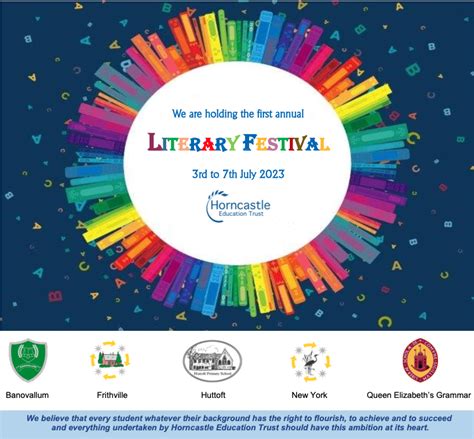 Banovallum School Literary Festival July 2023