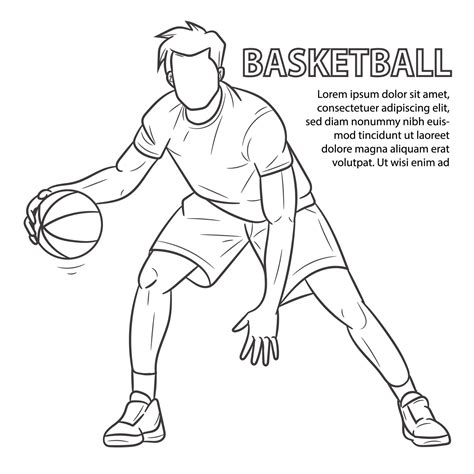 Basketball Vector Illustration 8349999 Vector Art At Vecteezy