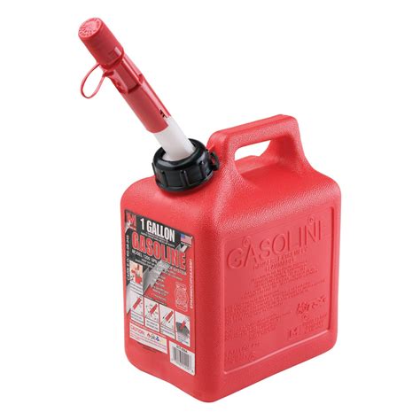 Gasoline Red Container 1gal 12pc Rn International Inc