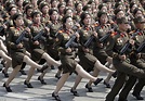 North Korean troops parade in Pyongyang for Kim Jong Un | Daily Mail Online