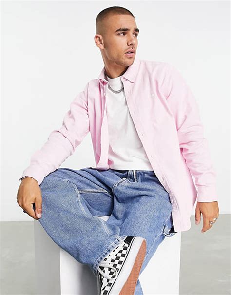 Carhartt Wip Madison Cord Shirt In Soft Pink Asos