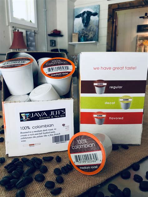 K Cup ️ Java Jeffs 100 Colombian Java Jeffs Coffee