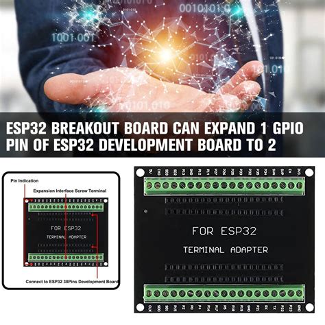 Esp32 Breakout Boards Gpio Esp32s Esp32 Development Ubuy India