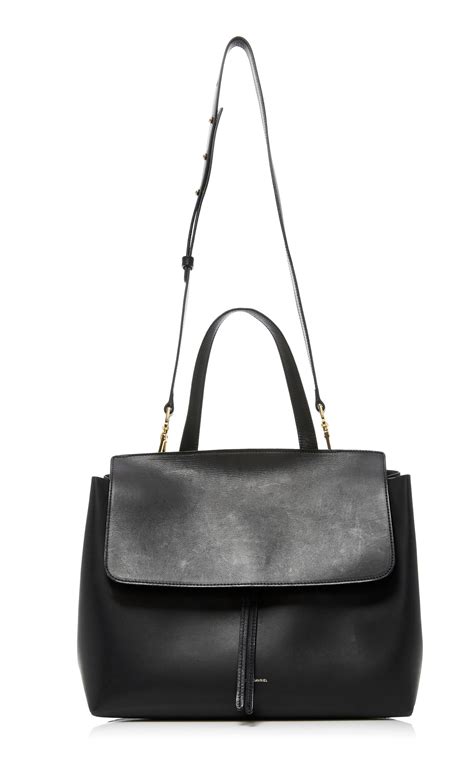 Mansur Gavriel Lady Leather Bag Mansur Gavriel crafts the perfect leather bag fit to carry your ...