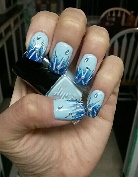 Frozen Elsa Nails Disney Nails Nail Art Nails