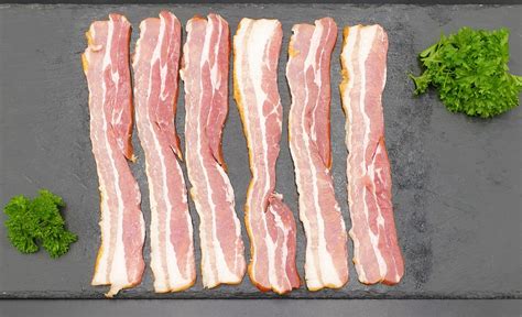 Dry Cured Smoked Streaky Bacon Farm Butchers