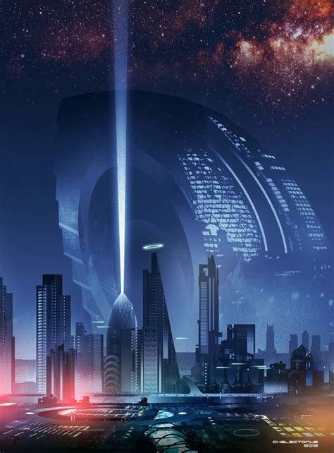 The Citadel Steve Palmerton Futuristic City Sci Fi City Cyberpunk City