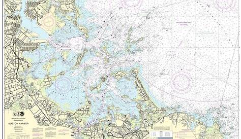 NOAA Nautical Chart - 13270 Boston Harbor