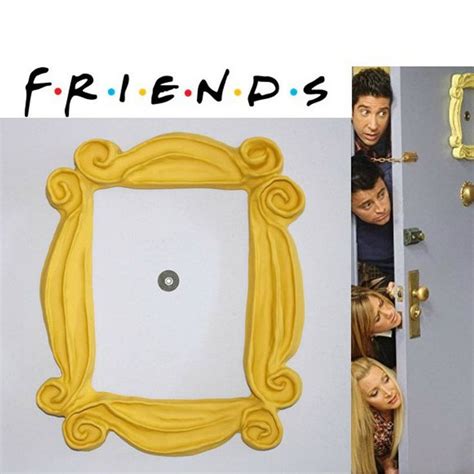 Friends Tv Show 1 Replic Peephole Frame Frame Series Etsy Friends