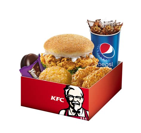 The Kfc Trilogy Box Meal A Great Value For Those Who Want Variety