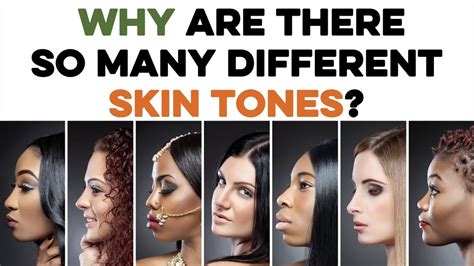 Why Do Humans Have Different Skin Tones Youtube