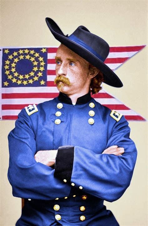 Shorpy Historical Picture Archive Custer Colorized1865 High