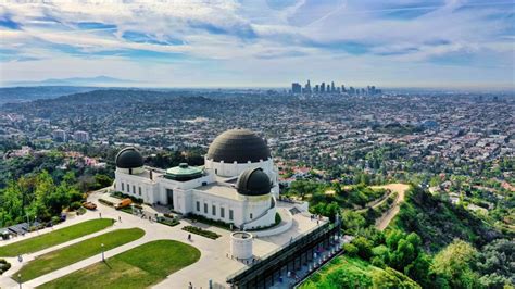 visit the griffith observatory and the heart of los angeles