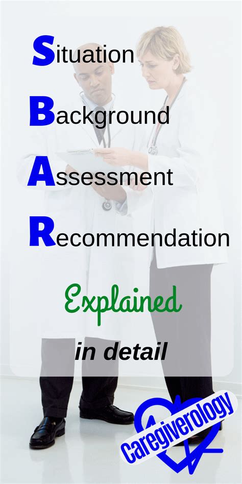 Sbar Explained In Detail Caregiverology