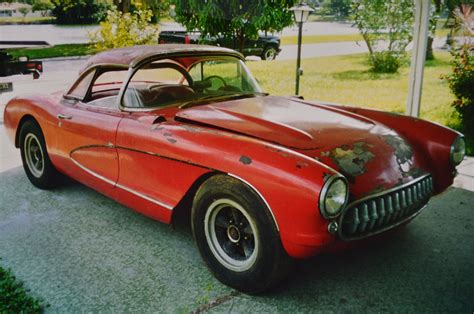 Rare 1957 Chevrolet Corvette Air Box Fuelie Race Car