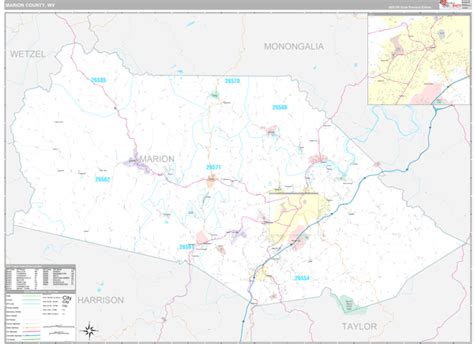 Marion County Wv Maps