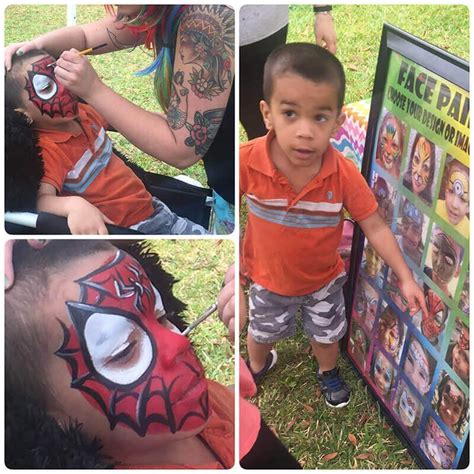 Face Painter Sandford Orlando Face Painting Colorful Day Events
