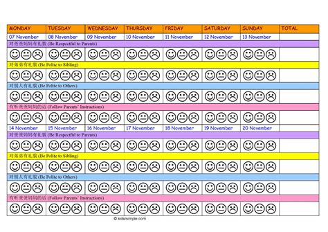 Your Stats Are Booming Behavior Chart Printable For Younger Kids