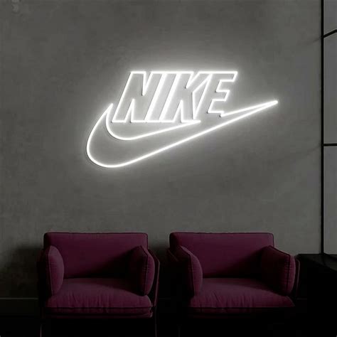 Nike Swoosh Logo Neon Sign In Neon Signs Nike Swoosh Logo Nike