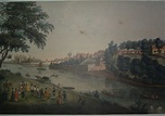 Painting of Richmond Palace and riverside - London Borough of Richmond ...